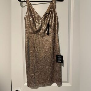 Lulu’s Small sequence dress (never worn)